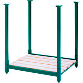 Steel King® Portable Stack Rack Wood Deck 48