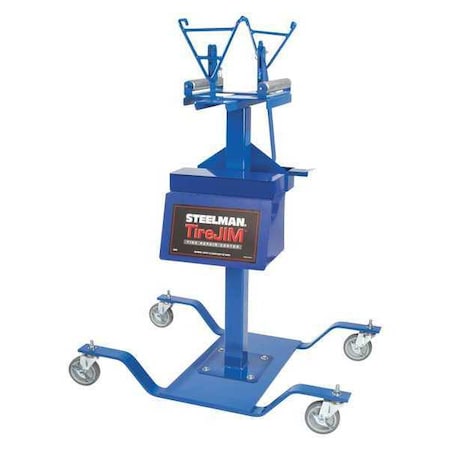 Tire Jim, Roller Head Assembly, Blue MPN:97743