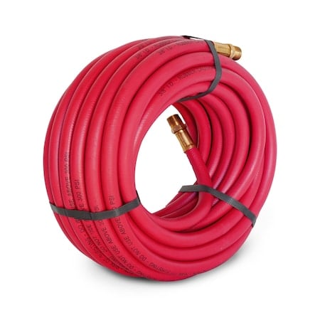 Rubber Air Hose, 50 ft. x 3/8