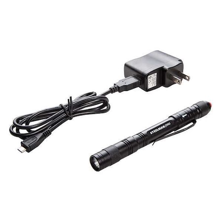 Rechargeable 70 Lumen Black Pen Light MPN:78609