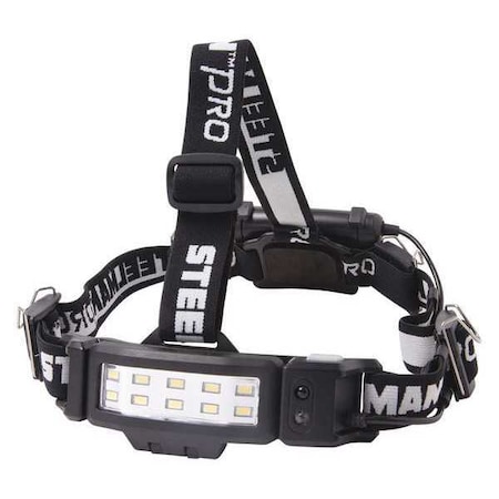 Slim Profile LED Headlamp with Rear Flasher and 3 AA Batteries MPN:79052