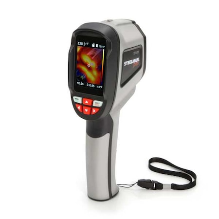 Thermal Camera, No Laser Sighting Adjustable, -4 Degrees to 842 Degrees F, 2.4 in Color LCD MPN:STI-241