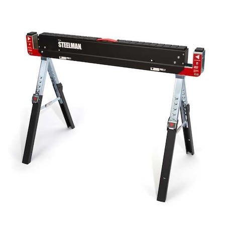 Sawhorse, Work Table, 42-9/64 in., Steel MPN:67104-G