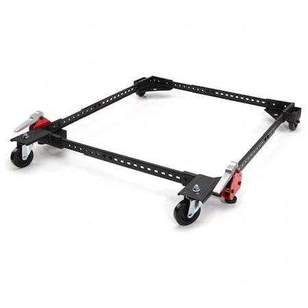 GnrlPrpsDlly, 5in, 34in, Rd;Gry, Stl, 400lb MPN:67112