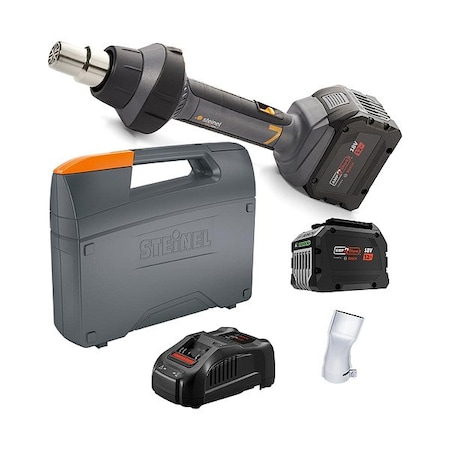 Heat Gun Kit, Cordless Powered, 18V DC, Wand Handle MPN:110102037