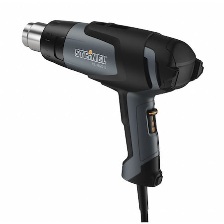 Heat Gun, Corded Powered, 120V AC, 3 Stage Temp. Setting, 1, 400 W Watt, Pistol-Grip Handle MPN:HL1820S