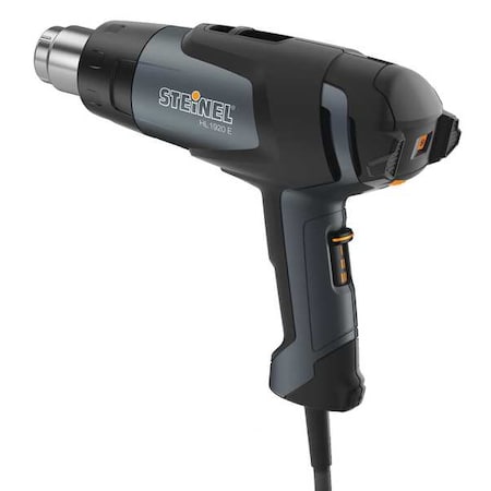 Heat Gun, Corded Powered, 120V AC, Variable Temp. Setting, 1, 500 W Watt, Pistol-Grip Handle MPN:HL1920E
