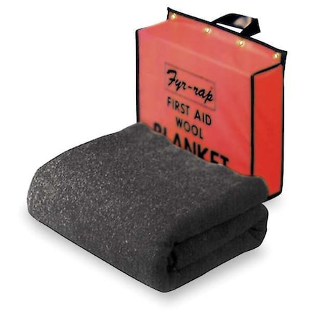 Fire Blanket and Pouch, Wool/Nylon Blend MPN:BTPCO