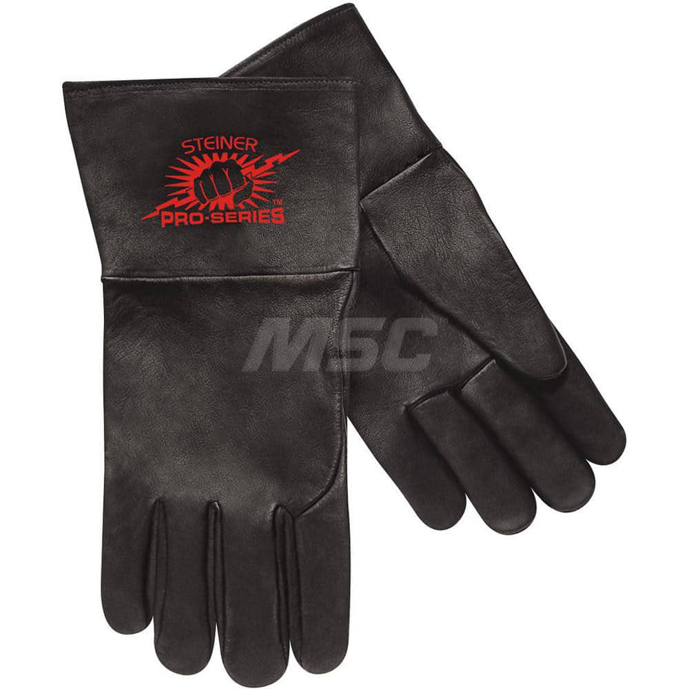 Welding Gloves: Size Small, Kidskin Leather, TIG Welding Application MPN:0266-S