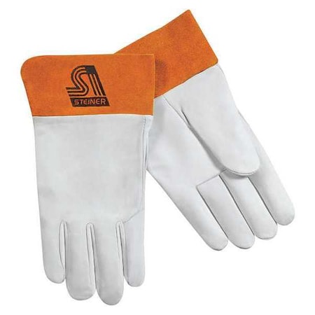 SensiTIG Welding Gloves, Safety Cuff, Wing Thumb, Premium Kidskin, M, 1 PR MPN:0218-M