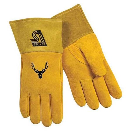 Welding Gloves, Straight Thumb, S, 1 PR MPN:02276-S