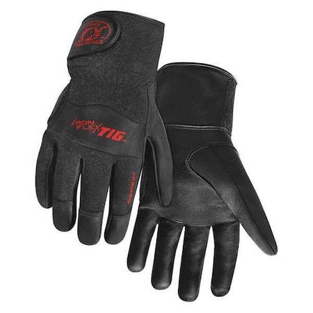 Pro-Series™ Welding Gloves, Hook-and-Loop Cuff, Straight Thumb, Premium Kidskin, XL, 1 PR MPN:0260-X