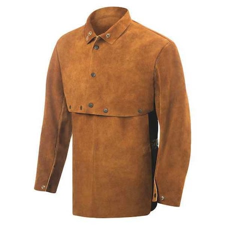 Cowhide Welding Cape Sleeve, Leather, 3, 30