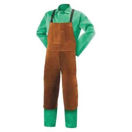 Cowhide Welding, Split Leg Bib Apron, 42