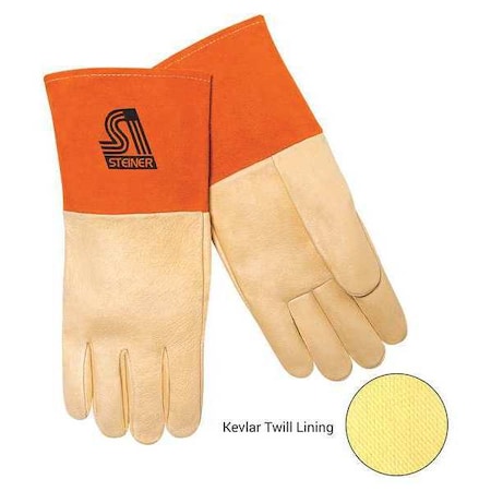 Welding Gloves, Straight Thumb, S, 1 PR MPN:P210K-S