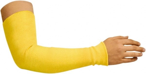 Abrasion-Resistant Sleeves: Size Standard, Kevlar, Tan & Yellow, ANSI Cut A3 MPN:184-22