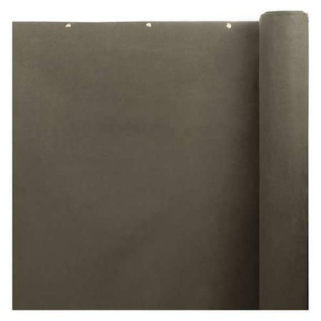 Welding Curtain Roll, Cotton Duck, 75 ft. W., 5 ft. H., 12 oz/sq yd, 150 Degrees F Withstand Temp. MPN:301-60-25GR