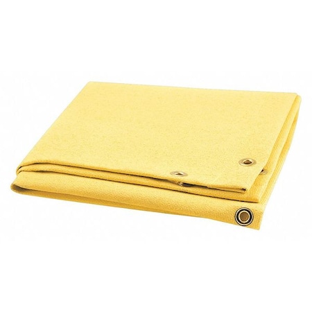 Welding Blanket, Fiberglass, 24 oz/sq yd, 1, 000 Degrees F Withstand Temp., With Grommet MPN:364-8X8