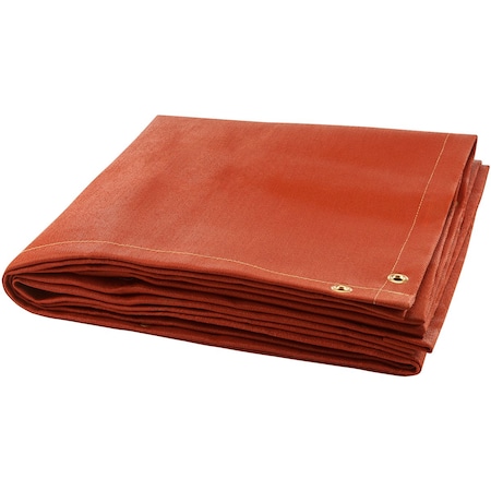 Welding Blanket, 6 ft L, 6 ft W, Red MPN:379-6X6