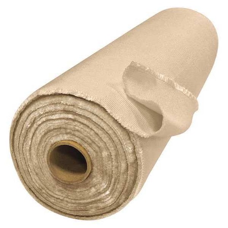 Welding Blanket Roll, Fiberglass, 150 ft. W., 5 ft. H., 24 oz/sq yd, Without Grommet, Tan MPN:382-60R