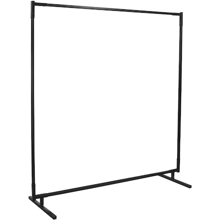 Welding Screen Frame, Steel, 6 ft L., 4 ft H., Black MPN:500HD-4X6