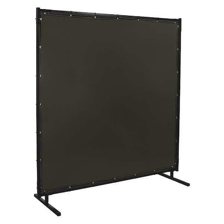 Welding Screen, Transparent Vinyl, 6 ft. W., 4 ft. H., 13 oz/sq yd, 150 Degrees F Withstand Temp. MPN:532HD-4X6