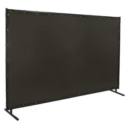 Welding Screen, Transparent Vinyl, 6 ft. W., 10 ft. H., 13 oz/sq yd, 150 Degrees F Withstand Temp. MPN:532HD-6X10