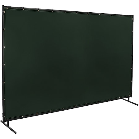 Welding Screens, Vinyl, 10 ft W., 6 ft H., 13 oz/sq yd, 150 Degrees F Withstand Temp., With Grommet MPN:533-6X10