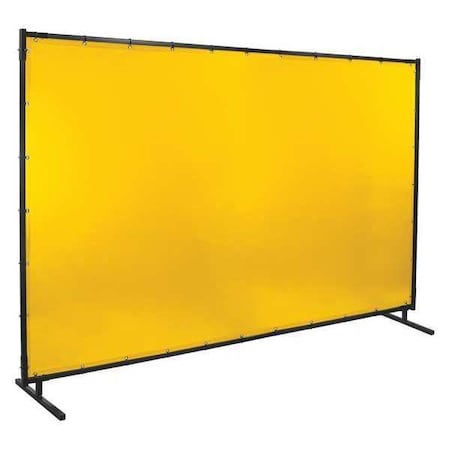 Welding Screen, Transparent Vinyl, 10 ft. W., 6 ft. H., 13 oz/sq yd, 150 Degrees F Withstand Temp. MPN:534HD-6X10