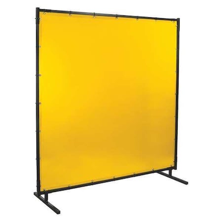 Welding Screen, Transparent Vinyl, 8 ft. W., 6 ft. H., 13 oz/sq yd, 150 Degrees F Withstand Temp. MPN:534HD-6X8