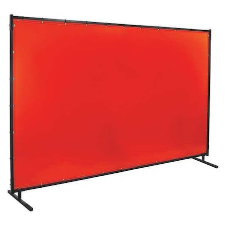 Welding Screen, Transparent Vinyl, 10 ft. W., 6 ft. H., 13 oz/sq yd, 150 Degrees F Withstand Temp. MPN:538HD-6X10