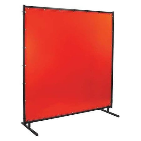 Welding Screen, Transparent Vinyl, 6 ft. W., 6 ft. H., 36 oz/sq yd, 150 Degrees F Withstand Temp. MPN:548HD-6X6