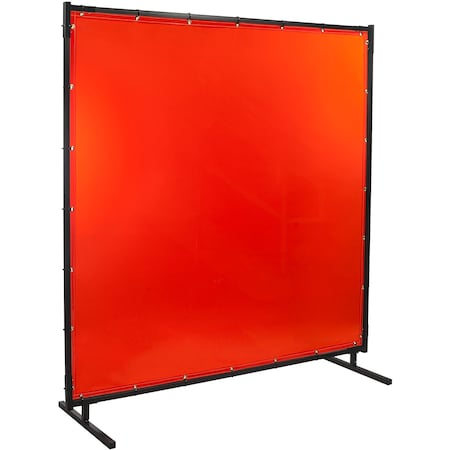 Welding Screen, Transparent Vinyl, 8 ft W., 8 ft H., 36 oz/sq yd, 150 Degrees F Withstand Temp. MPN:548HD-8X8