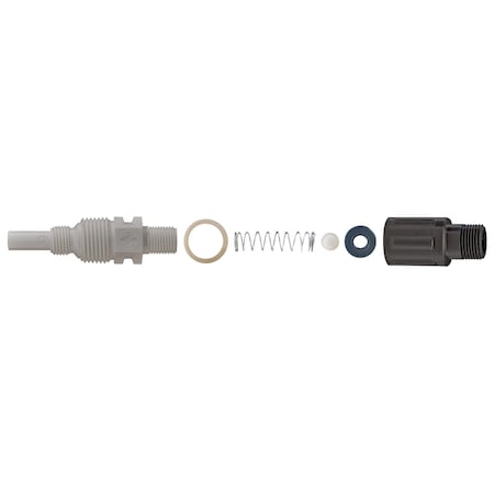 PVC Injection Check Valve, 3/8