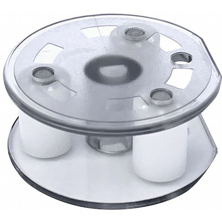 Roller Assembly, White, For Stenner, PE MPN:EC350