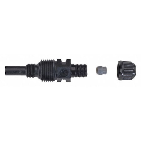 Inject Fitting W/Nut Ferrule 1/4In, PK5 MPN:MCAK300