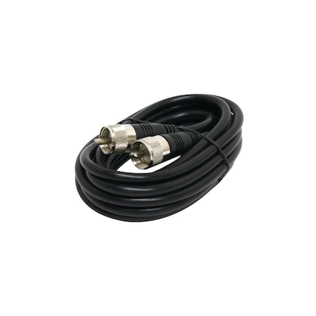 UHF-UHF Mini-RG8x Cable, 50ft MPN:205-750