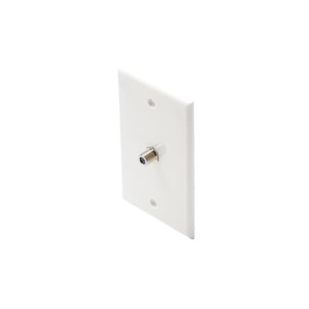 TV Wall Plate 1-F81 2.5GHz White MPN:200-267WH
