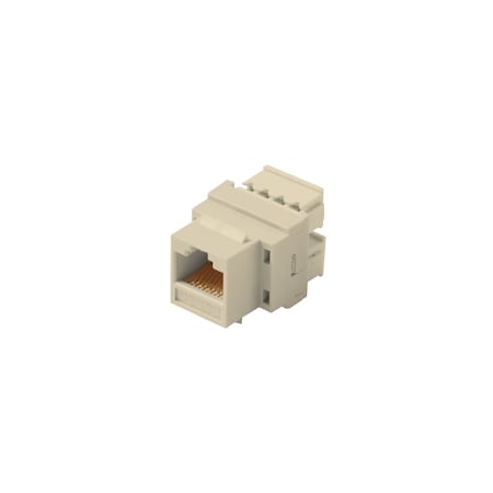 Cat5e Keystone Jack RJ45 Ivory MPN:310-110IV