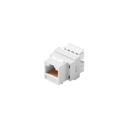 Cat5e Keystone Jack RJ45 White MPN:310-110WH
