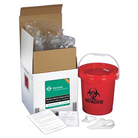 Reg Med Waste Mailback System, 5 Gal MPN:5GWMV5