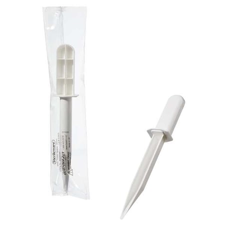 Spatula, 9 in L, 0.75 fl oz, WH, PK100 MPN:F36931-0150