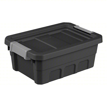 Storage Tote, 4 Gal Modular Stacker MPN:14829006