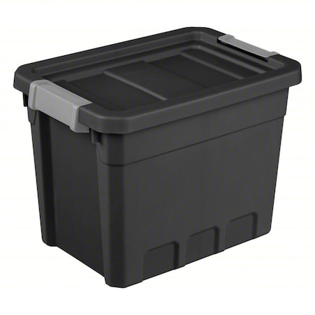 Storage Tote, 7.5 Gal Modular Stacker MPN:14839006