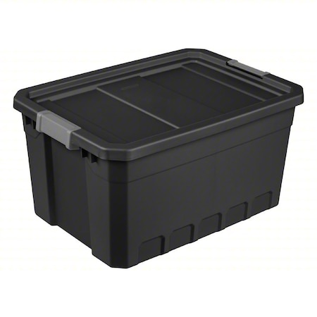 Storage Tote, 19 Gal Modular Stacker MPN:14869006