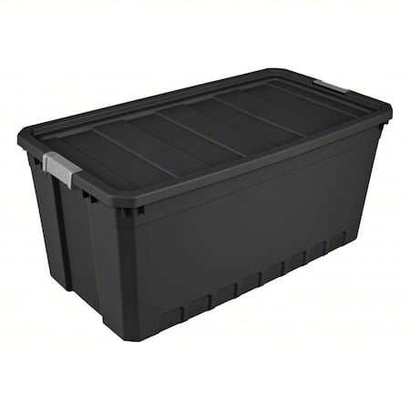 Storage Tote, 50 Gal Modular Stacker MPN:14899003
