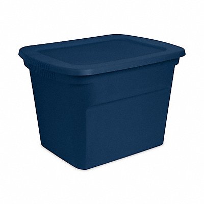 Storage Tote Blue Polypropylene MPN:17317408