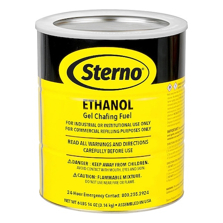 Ethanol Gel, 1 gal, PK3 MPN:20898