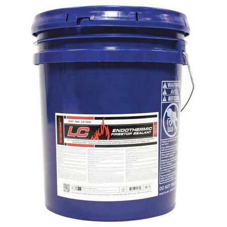 SERIES LC ENDOTHERMIC SEALANT, 5 gal, Red, Latex Base MPN:LC155W