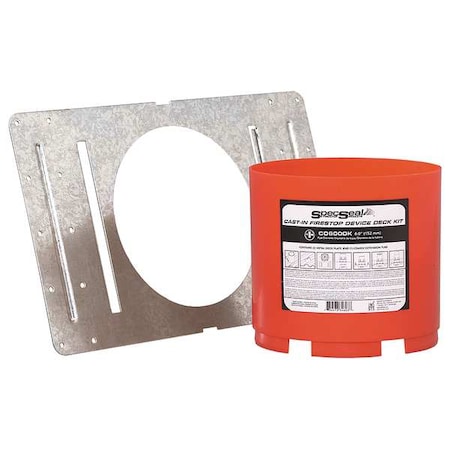 Deck Adapter, For CD600, 6 In.H, 6 In.D MPN:CD600DK